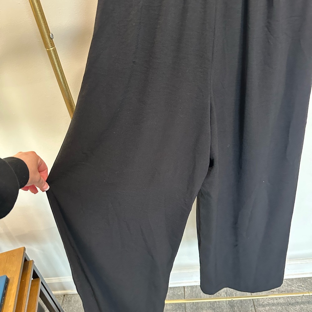 Amazon Women's Wide Leg Pants - Black